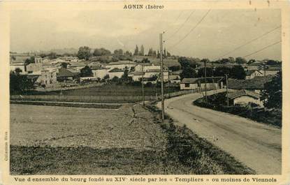 CPA FRANCE 38 "Agnin, vue d'ensemble"