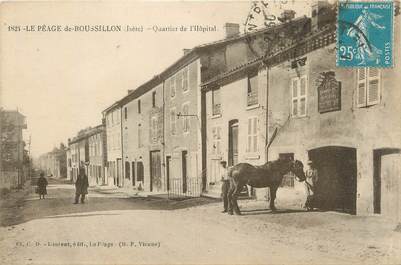 CPA FRANCE 38 "Le Péage du Roussillon, quartier de l'hôpital"