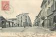 CPA FRANCE 38 "Le Péage du Roussillon, place de la Halle et rue de Salaise"