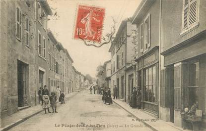 CPA FRANCE 38 "Le Péage du Roussillon, la grande rue"