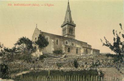 CPA FRANCE 38 "Roussillon, l'église"