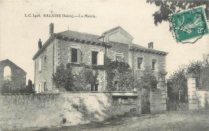 CPA FRANCE 38 "Salaise, la mairie"