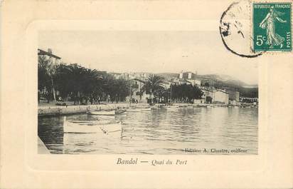 CPA FRANCE 83 "Bandol, Quai du Port"