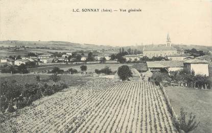 CPA FRANCE 38 "Sonnay, vue générale"