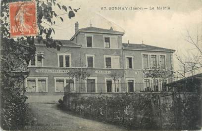 CPA FRANCE 38 "Sonnay, la mairie"