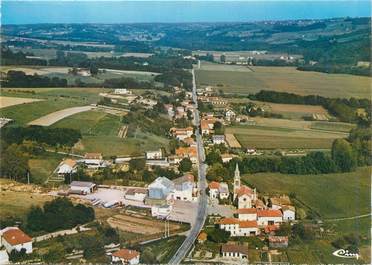 CPSM FRANCE 38 "Saint Alban sur Varèze, vue générale aérienne"