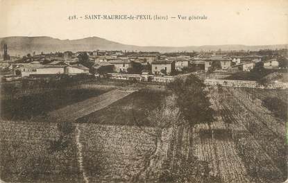 CPA FRANCE 38 "Saint Maurice l'Exil, vue générale"
