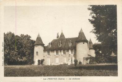 CPA FRANCE 38 "La Frette, le château"