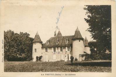 CPA FRANCE 38 "La Frette, le château"