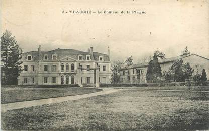 CPA FRANCE 42 "Veauche, le château de la Plague"