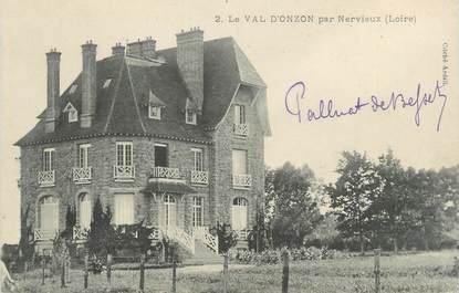 CPA FRANCE 42 "Le Val d'Onzon, par Nervieux"