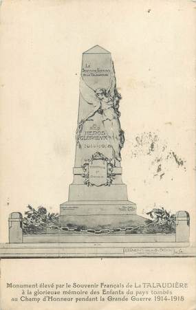 CPA FRANCE 42 "Monument élevé par le souvenir Français de la Talaudière"