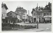 74 Haute Savoie / CPSM FRANCE 74 "Annemasse, la place de la gare et les hôtels"