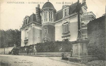 CPA FRANCE 42 "Saint Galmier, le château de la Croix Mission"