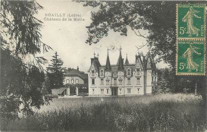 CPA FRANCE 42 "Noailly, château de la Motte"