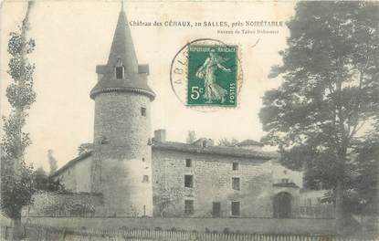 CPA FRANCE 42 "Château des Céraux au Salles"