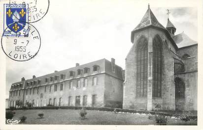 CPSM FRANCE 42 "Ambierle, l'église et le couvent"