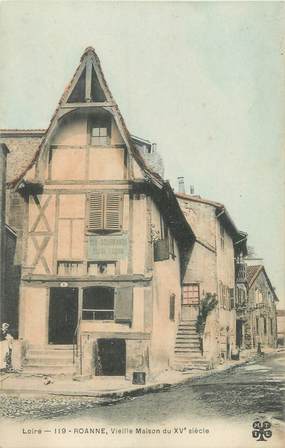 CPA FRANCE 42 "Roanne, vieille maison"