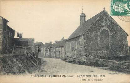 CPA FRANCE 56 "La Trinité Porhoet, la chapelle Saint Yves"