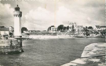 CPSM FRANCE 56 "Port Haliguen en Quiberon, la petite plage et la colonie de Chartres "