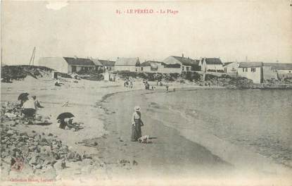 CPA FRANCE 56 "Le Pérélo, la plage"