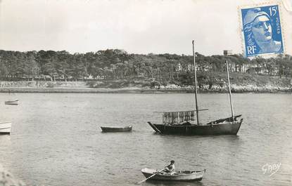 CPSM FRANCE 56 "Larmor Baden, vue sur l'Ile Berder"