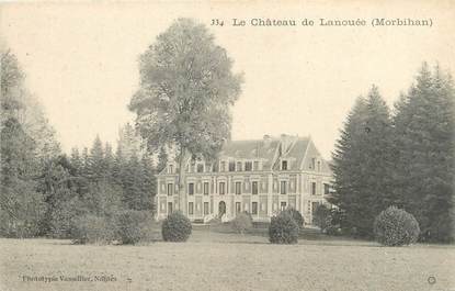 CPA FRANCE 56 "Le Château de Lanouée"
