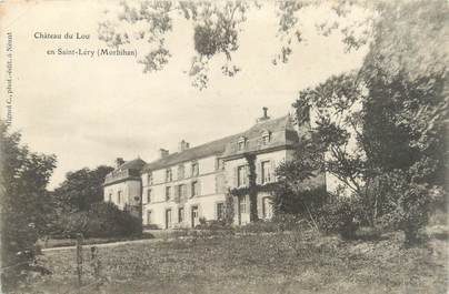 CPA FRANCE 56 "Château du Lou, en Saint Léry"