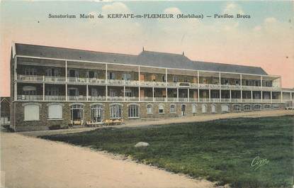 CPA FRANCE 56 "Kerpape en Ploemeur, pavillon Broca"