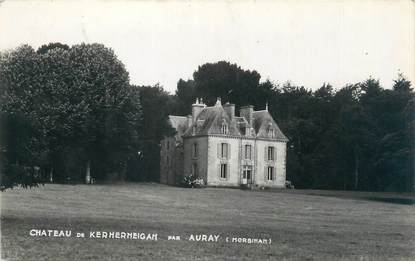 CPSM FRANCE 56 "Auray, château de Kerherneigan"