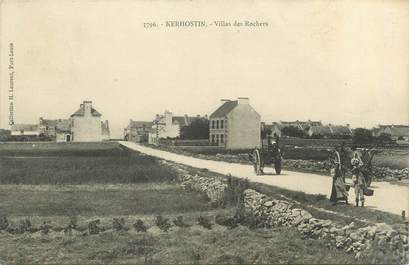 CPA FRANCE 56 "Kerhostin, villas des Rochers"