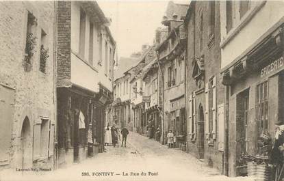 CPA FRANCE 56 "Pontivy, la rue du Pont"