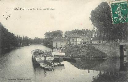 CPA FRANCE 56 "Pontivy, le Blavet aux Récollets"