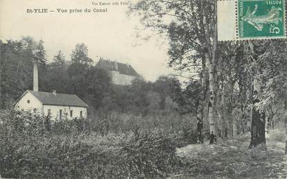 CPA FRANCE 39 "Saint Ylie, vue prise du canalm