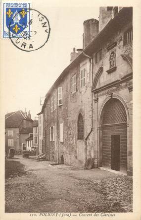 CPA FRANCE 39 "Poligny, couvent des Clarisses"