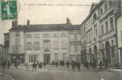 39 Jura CPA FRANCE 39 "Saint Amour, l'hôtel de ville et la place d'Armes "