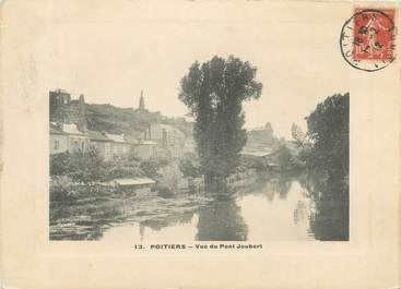 CPA PANORAMIQUE FRANCE 86 "Poitiers, vue du pont Joubert"