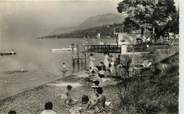 74 Haute Savoie / CPSM FRANCE 74 "Amphion les Bains, la plage"