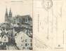 CPA FRANCE 28 "Chartres, la rue du Bourg et statue de Marceau" / CARTE DOUBLE