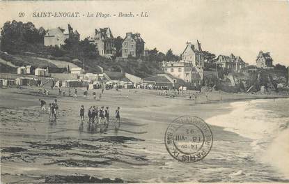 CPA FRANCE 35 "Saint Enogat, la plage"