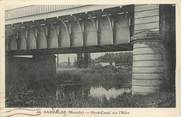 57 Moselle CPA FRANCE 57 "Sarralbe, pont canal sur l'Albe"