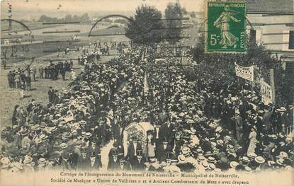 CPA FRANCE 57 "Cortège de l'inauguration du monument de Noisseville"