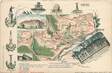 CPA FRANCE 57 "Metz" / CARTE GEOGRAPHIQUE