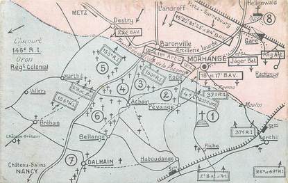 CPA FRANCE 57 "Bataille de Morhange"