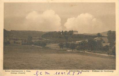 CPA FRANCE 57 "Kédange, château de Hombourg"