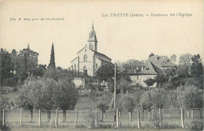 CPA FRANCE 38 "La Frette, hameau de l'église"