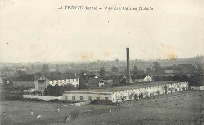 CPA FRANCE 38 "La Frette, vue des usines Dubois"