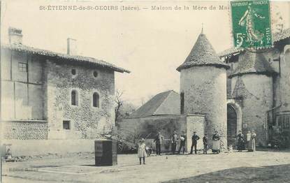 CPA FRANCE 38 "Saint Etienne de Saint Geoirs, maison de la mère Mandrin"