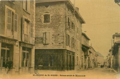 CPA FRANCE 38 "Saint Etienne de Saint Geoirs, maison natale de Mandrin"