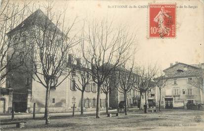 CPA FRANCE 38 "Saint Etienne de Saint Geoirs, château de Saint Serge"